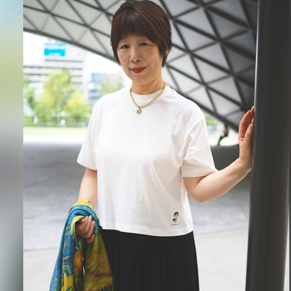 ショートボクシーTシャツ