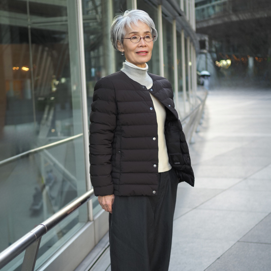 ストレッチダウンジャケット（4WAYストレッチ）