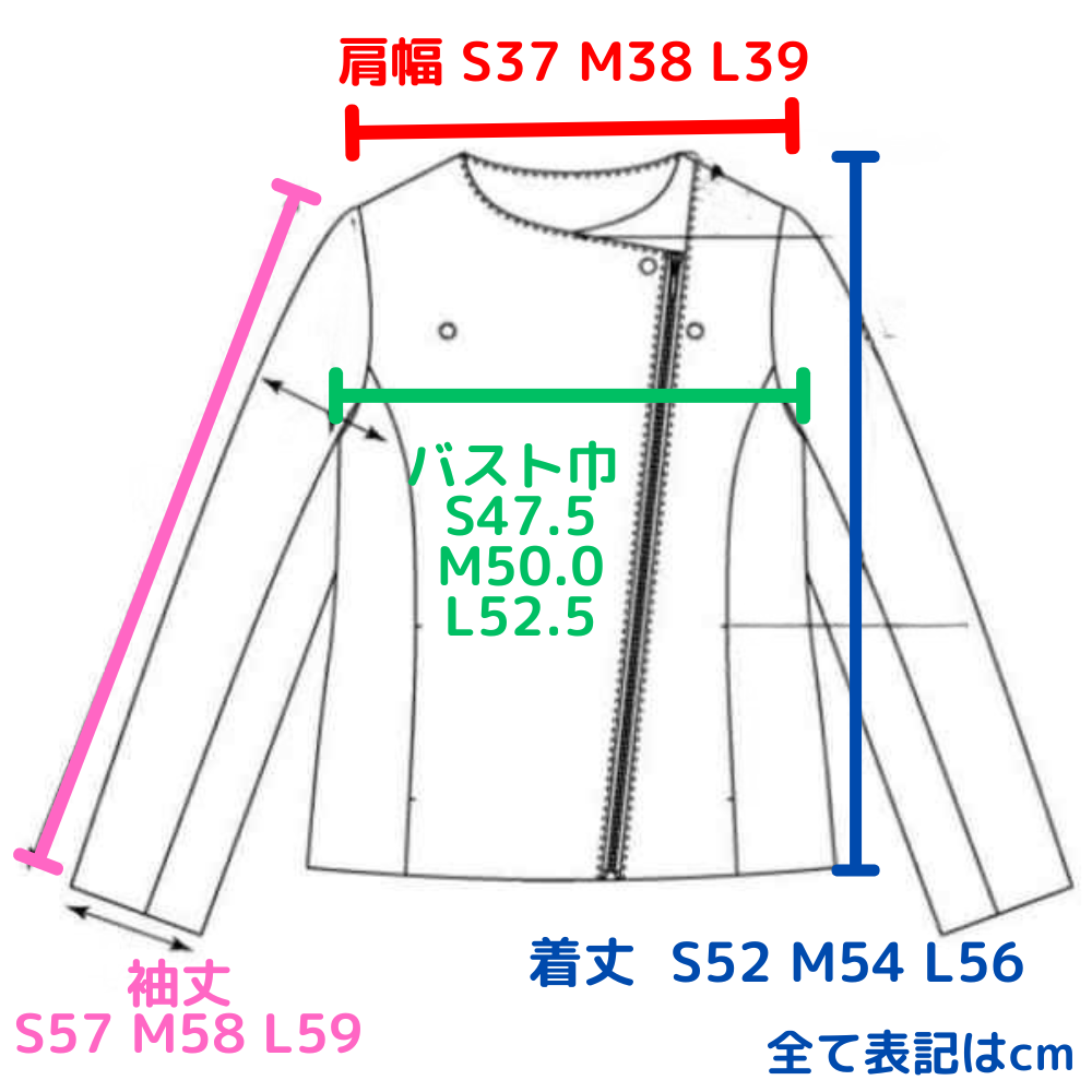 レザータッチジャケット（先行予約）