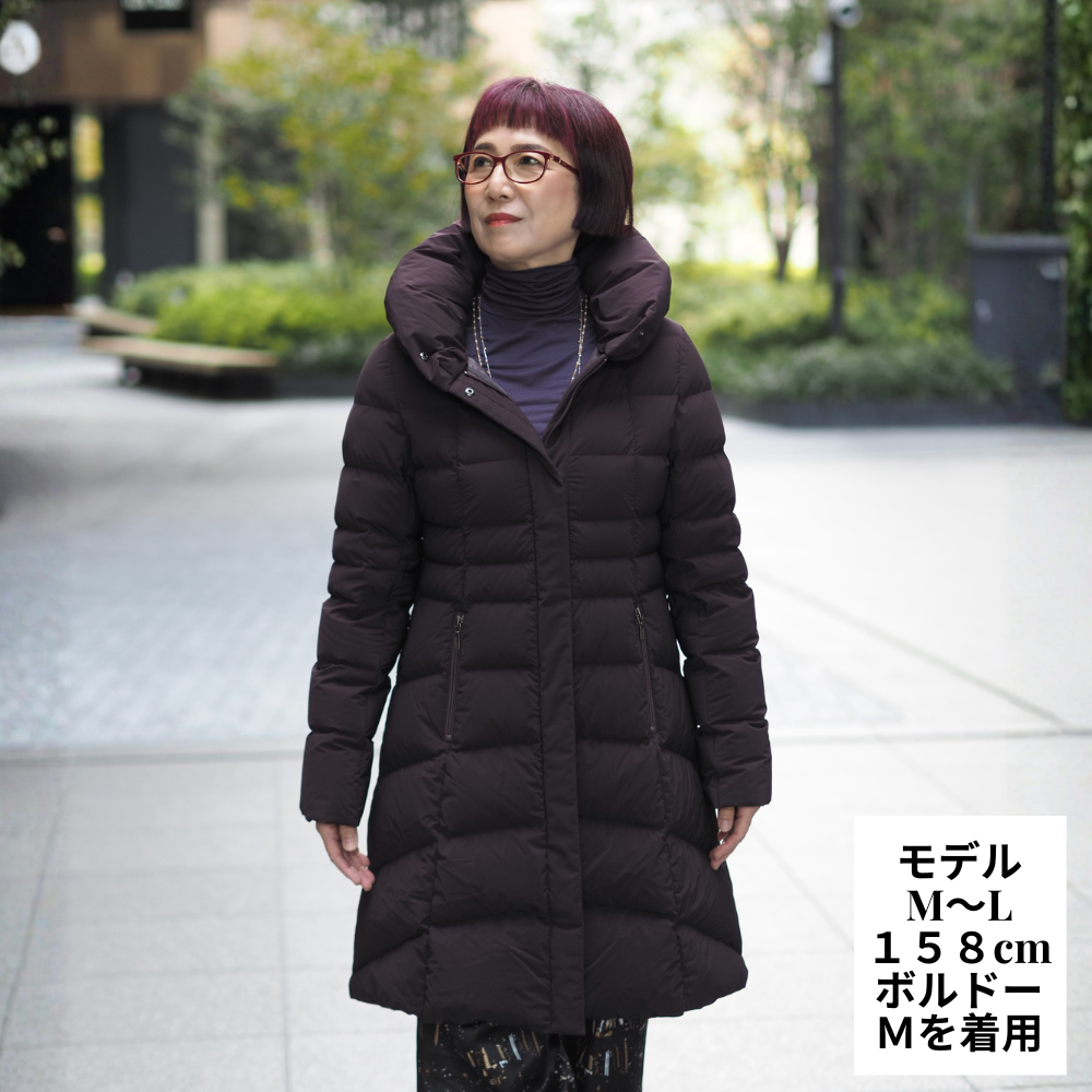 ストレッチダウンロングコート（4WAYストレッチ）