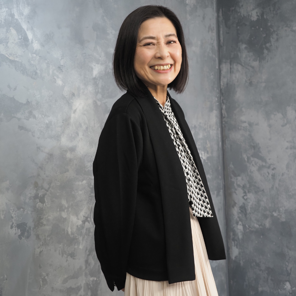 フロントホックジャージーカーディガン