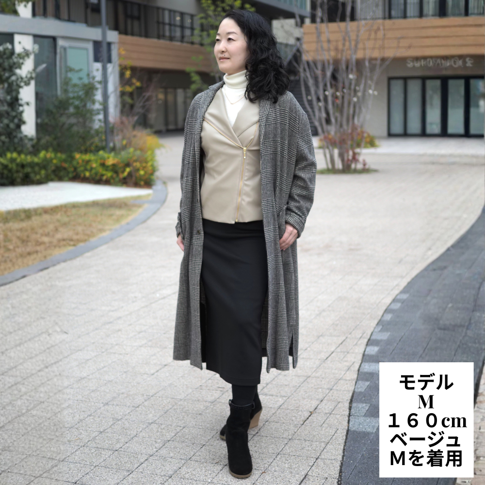 レザータッチジャケット