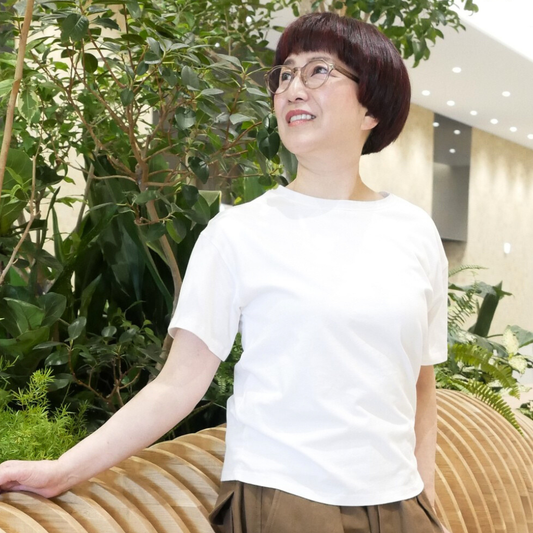 ２枚仕立てクールリラックスT