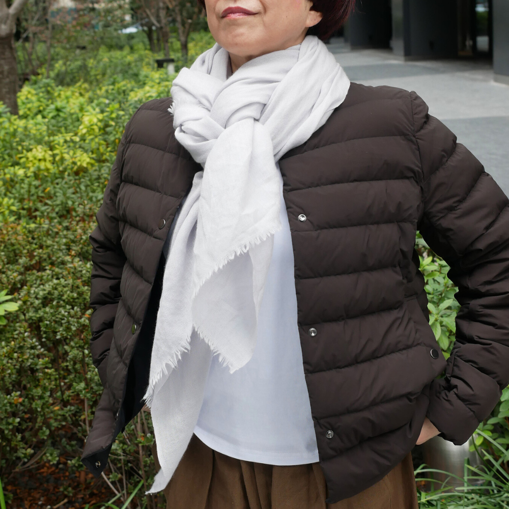 シルクウールストール